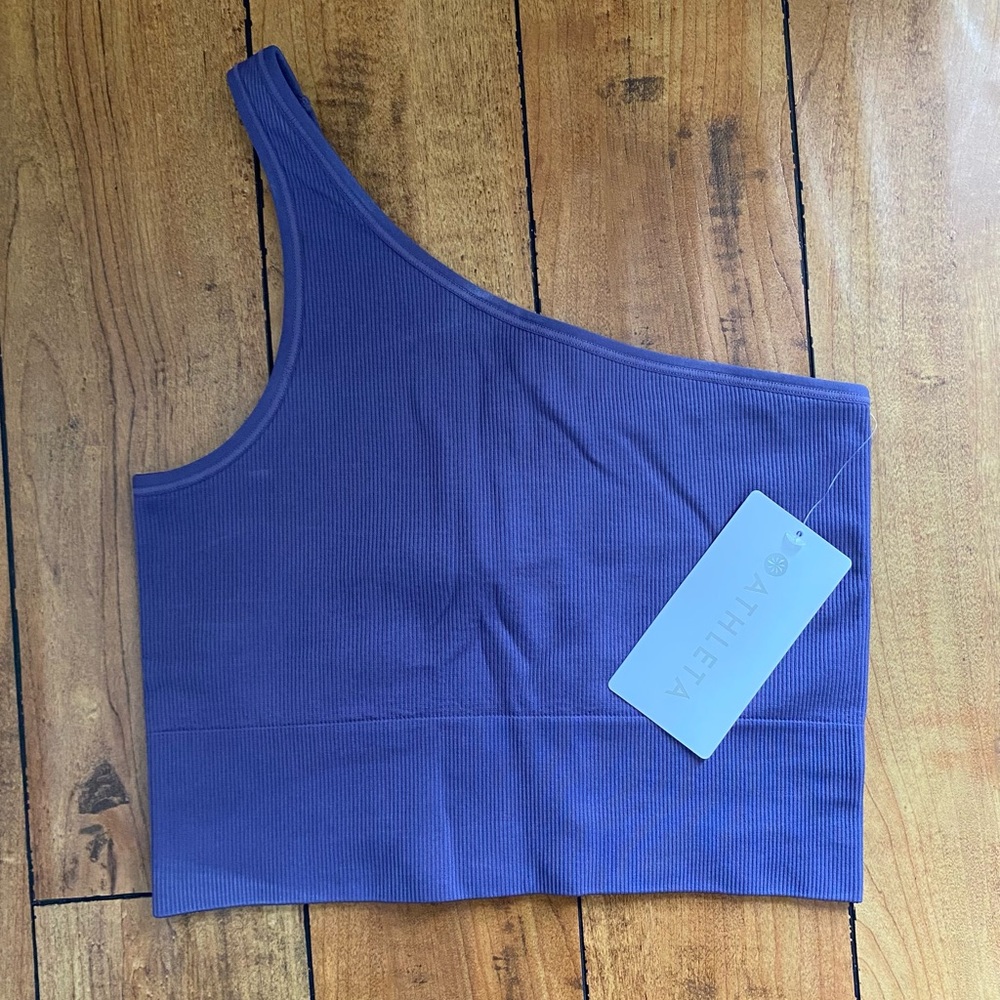 Aurora Seamless One Shoulder Tank.